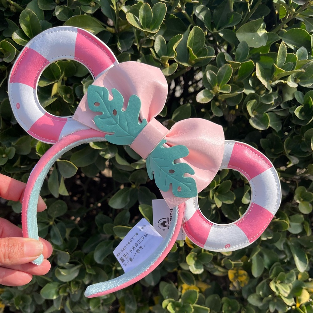 Disney Loungefly Minnie Mouse Vacation Style Ear Headband